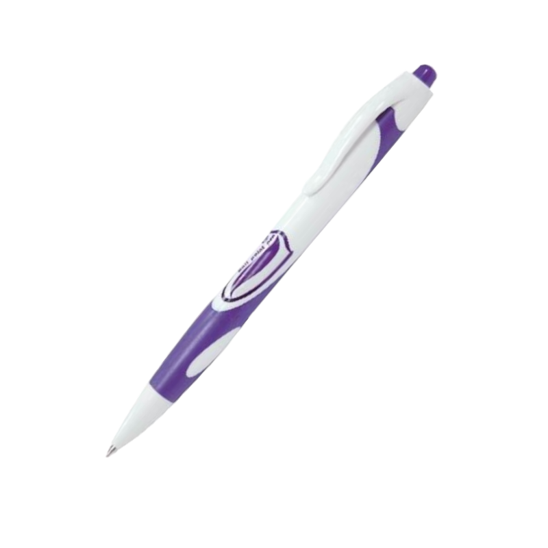 Ручка кулькова ECONOMIX (E10129) PLASMA-T, автоматична, чорнила сині